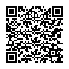 Código QR para número de telefone +12022585015