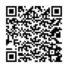 Código QR para número de telefone +12022585025