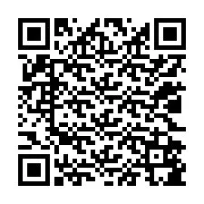 QR-koodi puhelinnumerolle +12022585028