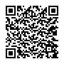 QR-koodi puhelinnumerolle +12022585686