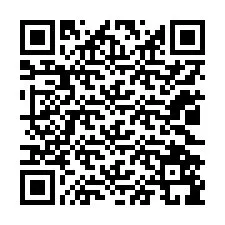 QR-koodi puhelinnumerolle +12022599735