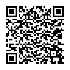 QR-код для номера телефона +12022599749