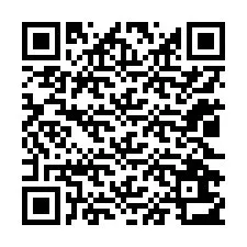 QR-koodi puhelinnumerolle +12022613765