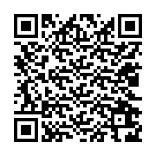 Código QR para número de telefone +12022626796