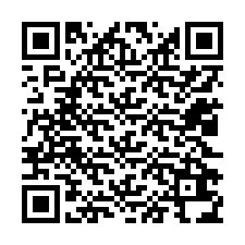 QR-Code für Telefonnummer +12022634267