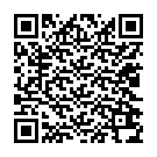 QR-koodi puhelinnumerolle +12022634276