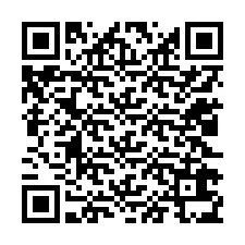 QR-код для номера телефона +12022635876