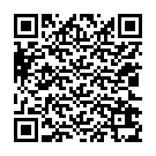 QR-koodi puhelinnumerolle +12022635904