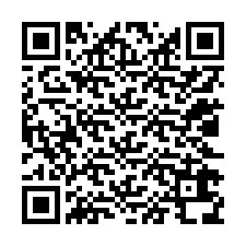 QR-code voor telefoonnummer +12022638898