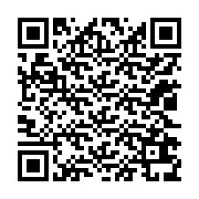 Código QR para número de teléfono +12022639165