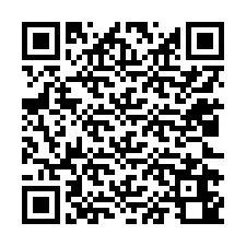 QR-koodi puhelinnumerolle +12022640106