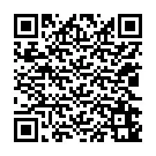 QR-код для номера телефона +12022641564