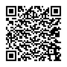 電話番号のQRコード +12022644387