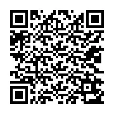 QR-код для номера телефона +12022653437