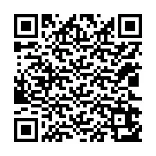 Código QR para número de telefone +12022653441