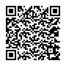 QR-код для номера телефона +12022653443