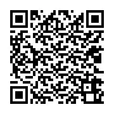 QR-koodi puhelinnumerolle +12022660812