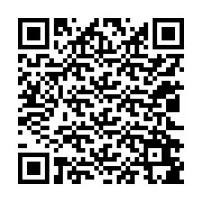 QR-koodi puhelinnumerolle +12022685654