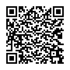 QR код за телефонен номер +12022699122