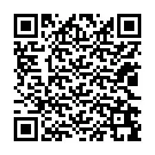 QR код за телефонен номер +12022699125