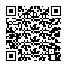 QR-code voor telefoonnummer +12022740318