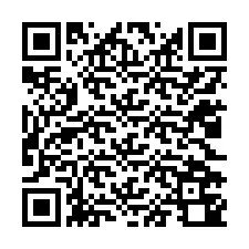 QR-code voor telefoonnummer +12022740322