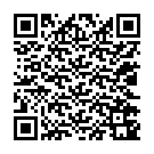 QR-Code für Telefonnummer +12022741998