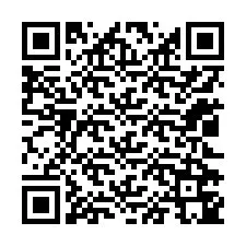 Código QR para número de telefone +12022745255