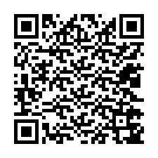 Código QR para número de telefone +12022747877