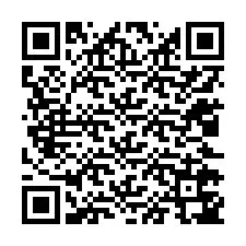 QR-koodi puhelinnumerolle +12022747882