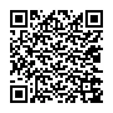 QR kód a telefonszámhoz +12022747886