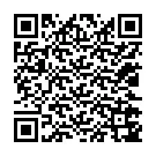 QR код за телефонен номер +12022747889