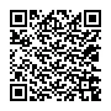 Código QR para número de teléfono +12022749819