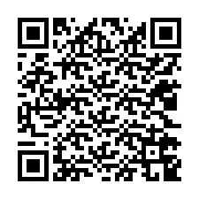 QR код за телефонен номер +12022749822