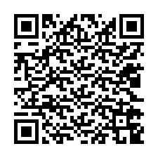 QR-code voor telefoonnummer +12022749826