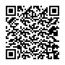 QR-koodi puhelinnumerolle +12022749827