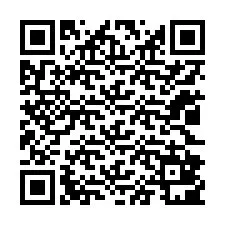 QR код за телефонен номер +12022801425