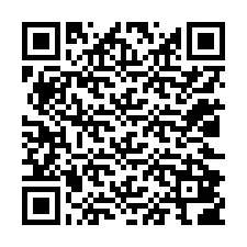 QR-code voor telefoonnummer +12022806289