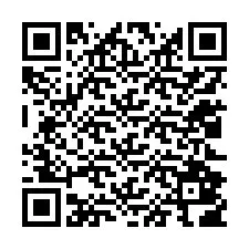 QR код за телефонен номер +12022806756