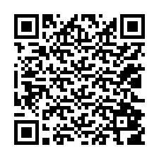 QR-koodi puhelinnumerolle +12022806759