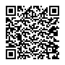 QR-koodi puhelinnumerolle +12022826313