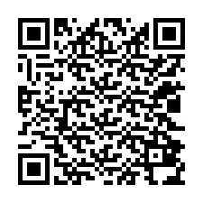 QR-koodi puhelinnumerolle +12022834274