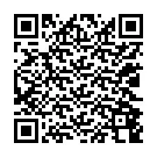 QR-koodi puhelinnumerolle +12022848378