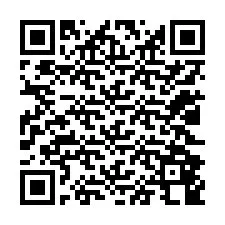 Código QR para número de telefone +12022848379