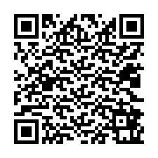 QR-code voor telefoonnummer +12022861423