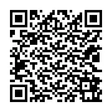 QR-код для номера телефона +12022861425