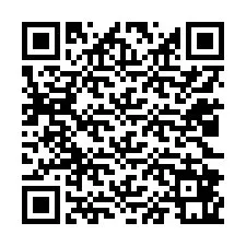 Kode QR untuk nomor Telepon +12022861426