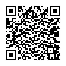 Código QR para número de telefone +12022861427