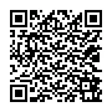 Codice QR per il numero di telefono +12022861429