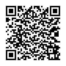 QR-koodi puhelinnumerolle +12022861430